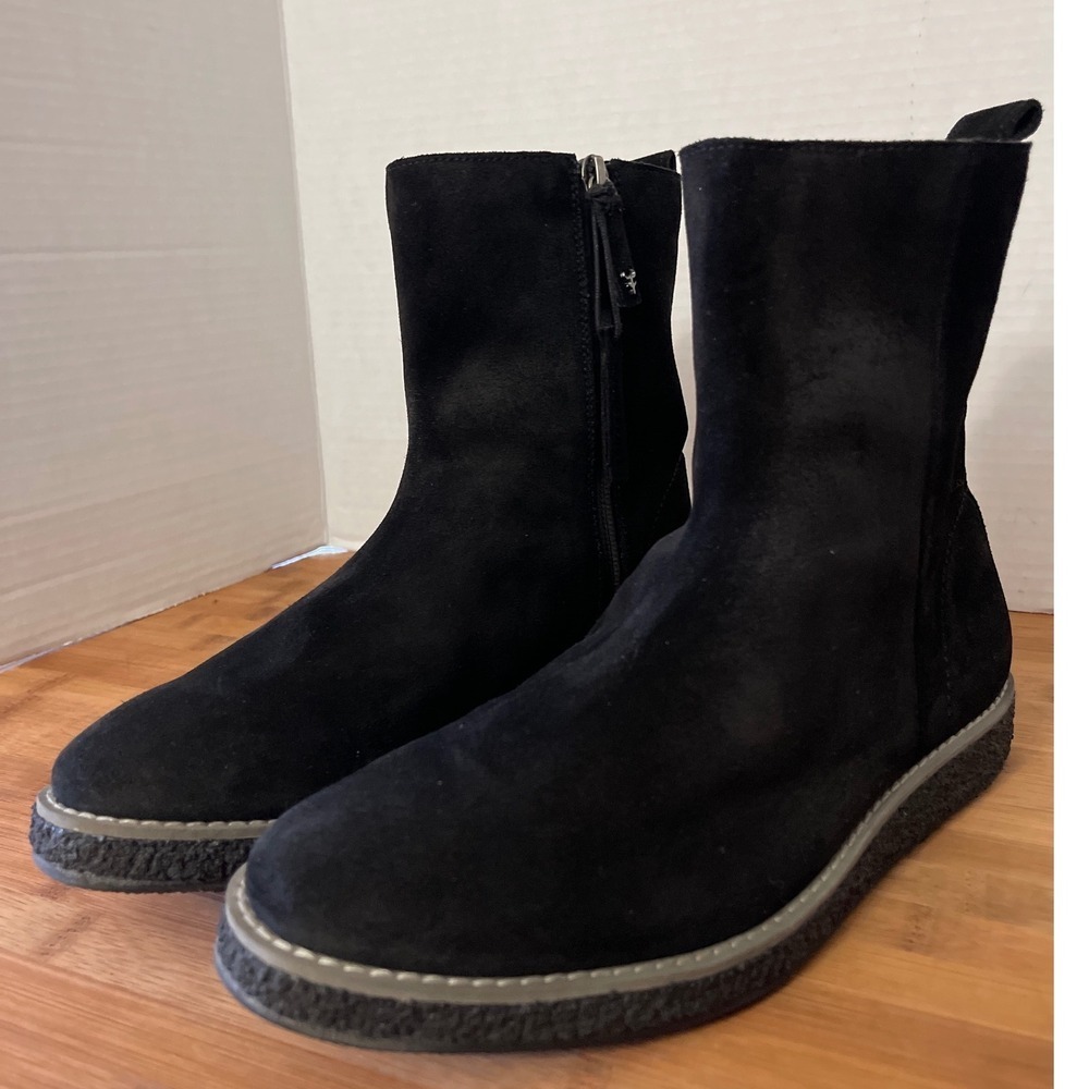 Trask Black Ankle Boots 8.5 narrow